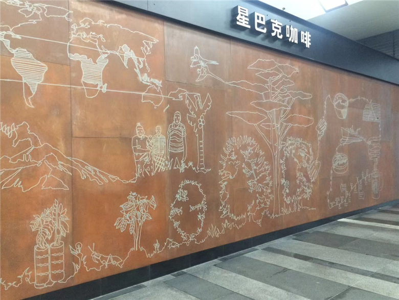濠江耐候钢幕墙
